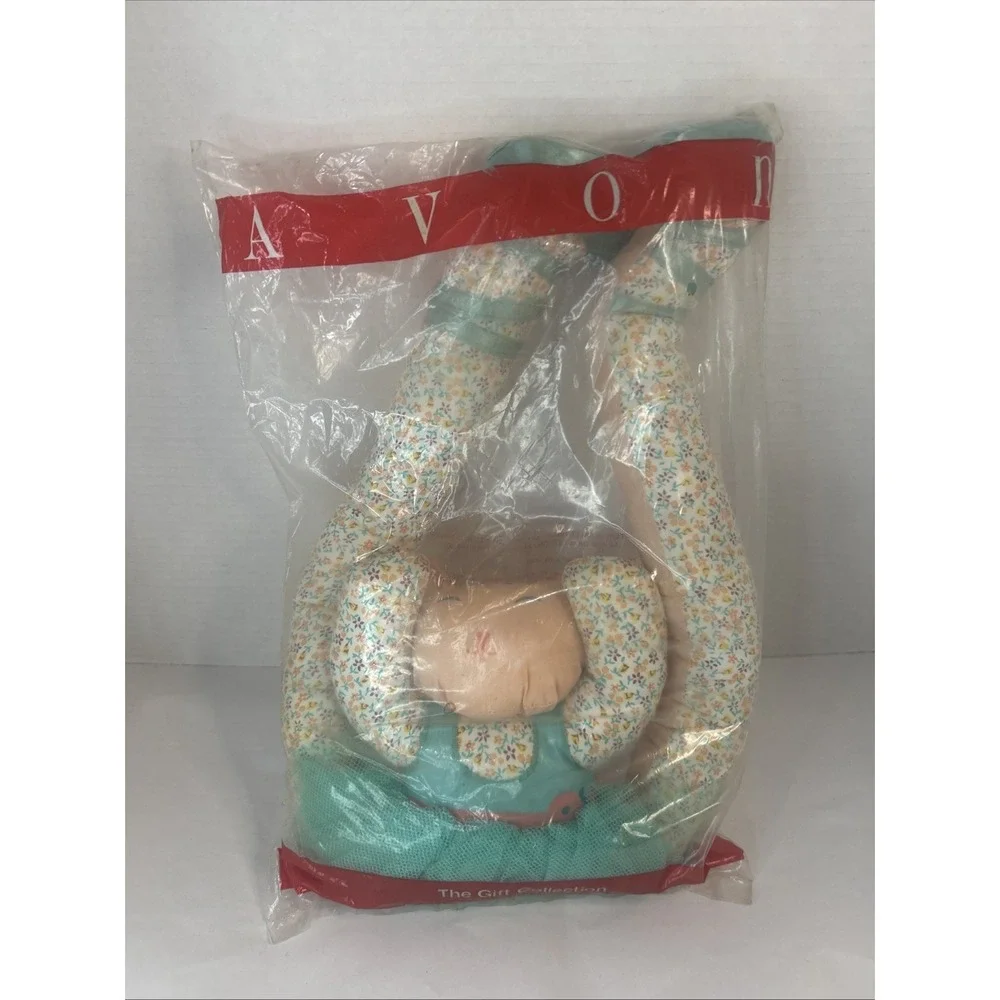 Vintage 1988 Avon Katerina Ballerina Cat Kitten Draft Door Stopper Read